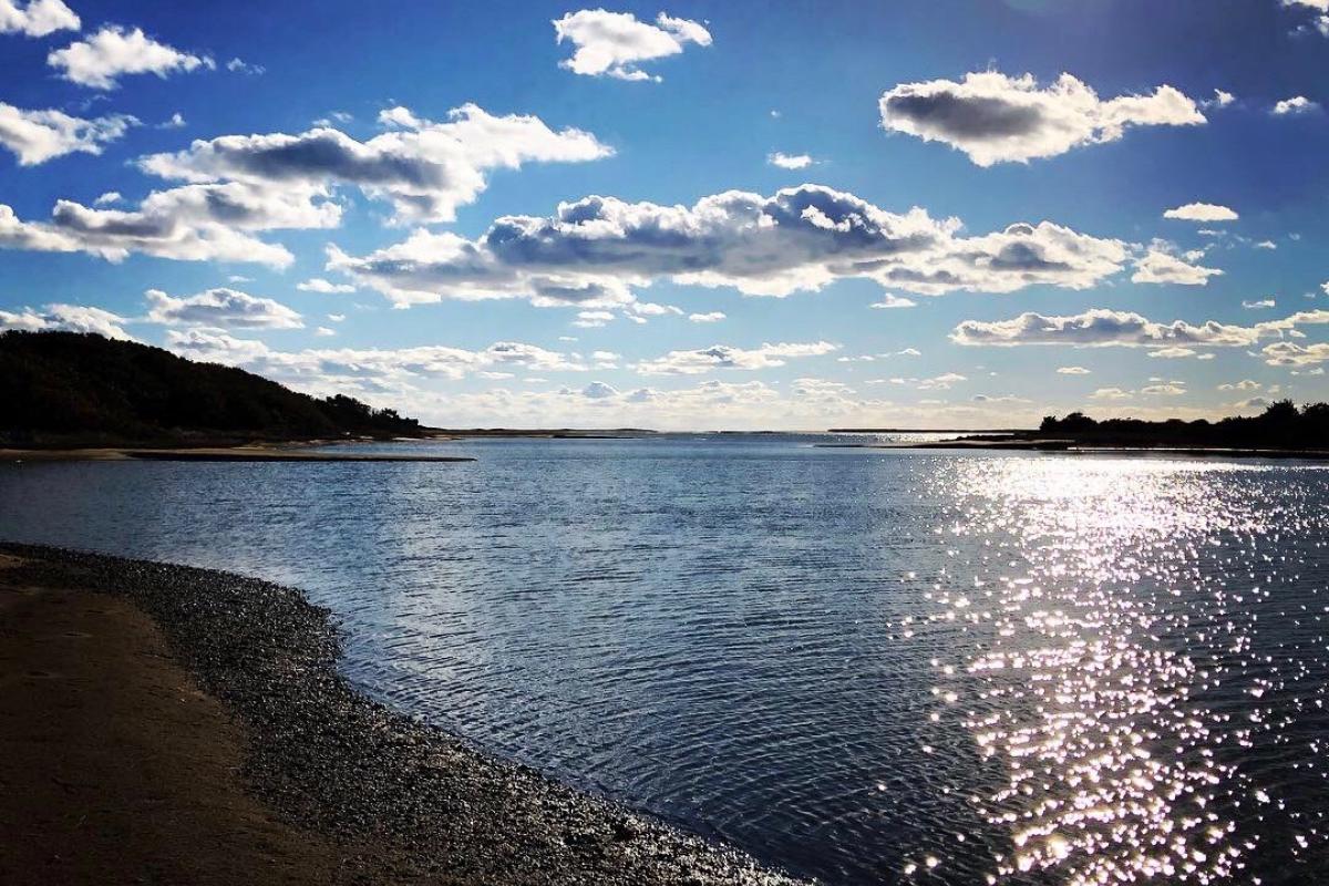 Tisbury Great Pond clouds by Tom Shropshire